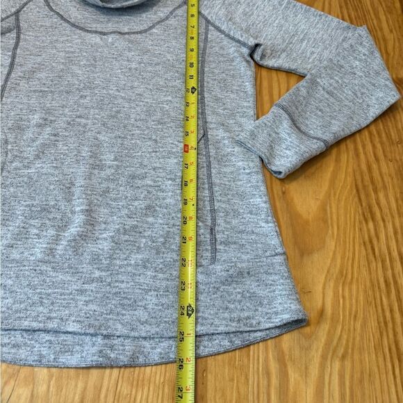 Kuhl LEA Heather Gray Ash Funnel Cowl Neck Pullover Sweater Women’s Size Small - Picture 7 of 14